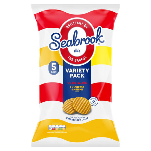 Seabrook Variety Pack 5 x 25g