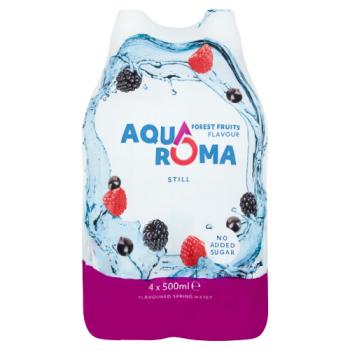 Aqua Roma Still Forest Fruit Flavour 4 Pack