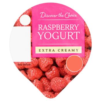 Discover the Choice Extra Creamy Yogurt Raspberry 150g