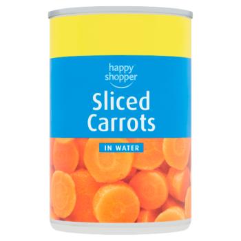 Happy Shopper Sliced Carrots 300g