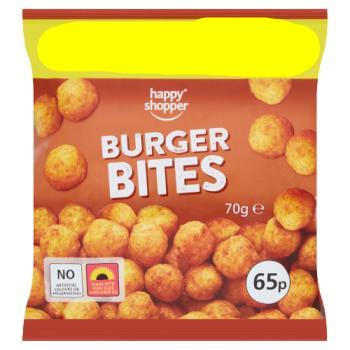 Happy Shopper Burger Bites 70g
