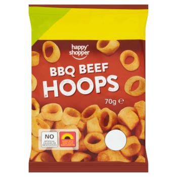 Happy Shopper BBQ Hoops 70g