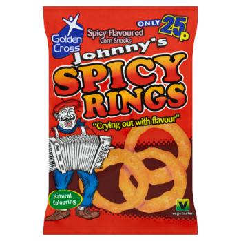 Golden Cross Johnny's Spicy Rings 22g