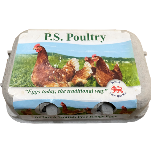 P.s Poultry Eggs Free Range 6