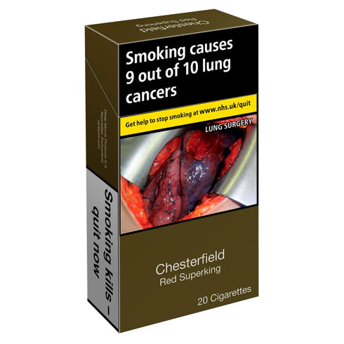 Chesterfield Red Super King 20 Pack