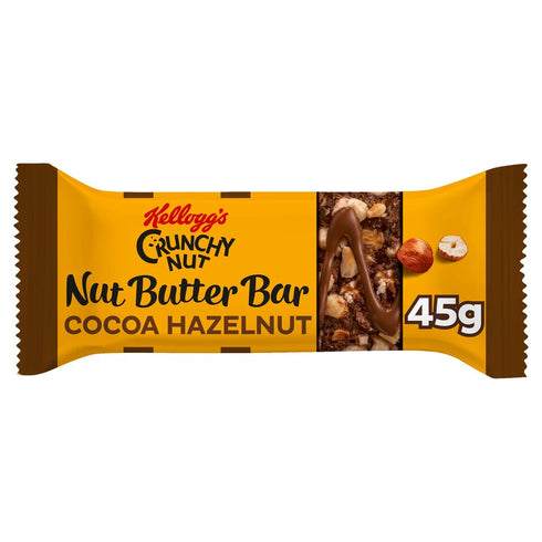 Kellogg's Crunchy Nut Butter Bar Cocoa Hazelnut 45g