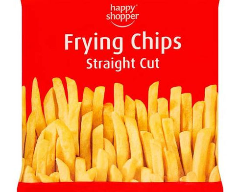 Happy Shopper Straight Frying Chips 750g