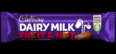 Cadbury Dairy Milk Fruit and Nut Chocolate Bar 49g
