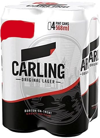 Carling Original Lager 4 x 568ml