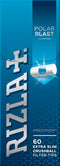 Rizla Polar Blast Extra Slim Tips 60s