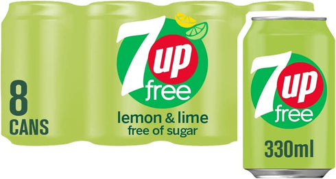 7UP Free 8 x 330ml