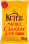 Kettle Cheddar & Onion Crisps 80g