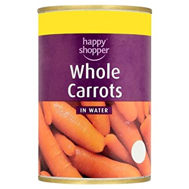 Happy Shopper Whole Carrots 300g