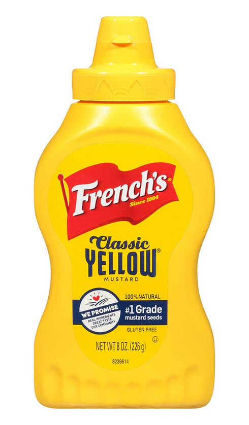French's American Classic Yellow Mustard 226g