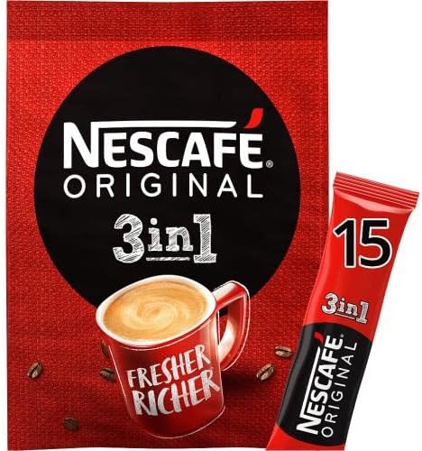 Nescafe Original 3 in 1 6 Sticks Instant Coffee 17g