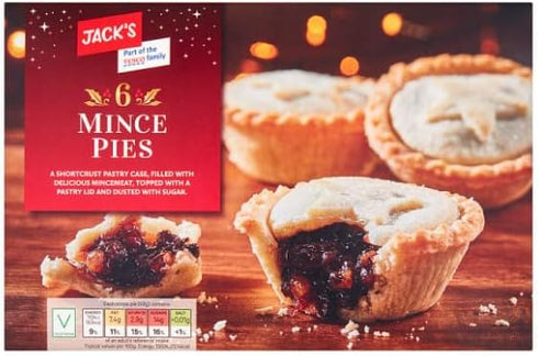 Jacks 6 Mince Pies