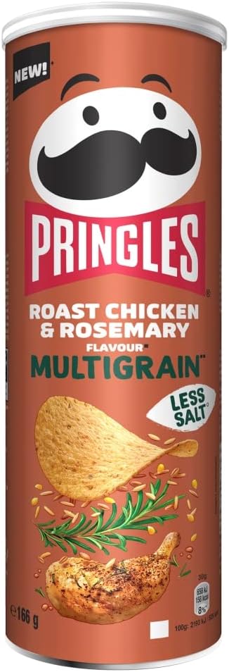 Pringles Roast Chicken & Rosemary Flavour Multigrain 166g