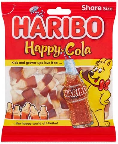 Haribo Happy Cola Z!ng Bag 160g