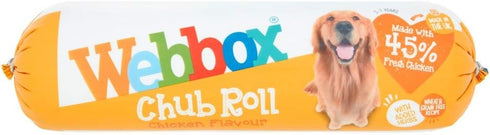 Webbox Chub Roll Chicken Flavour 1-7 Years 720g