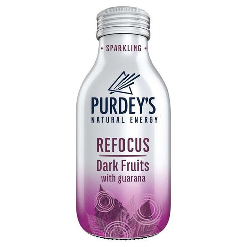 Purdey's Natural Energy Refocus Dark Fruits with Guarana 330ml