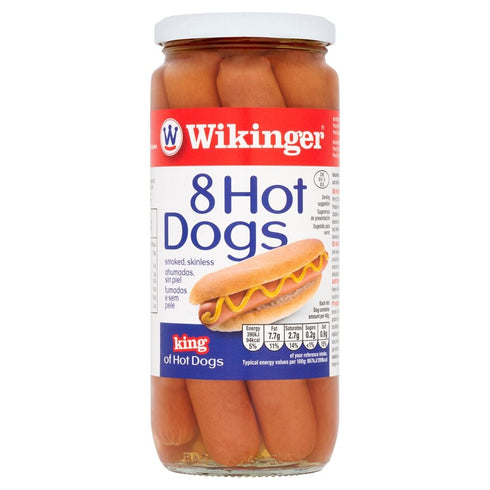 Wikinger 8 Hot Dogs in Brine 380g