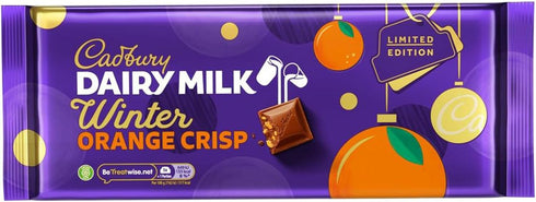 Dairy Milk Winter Orange Crisp 360g