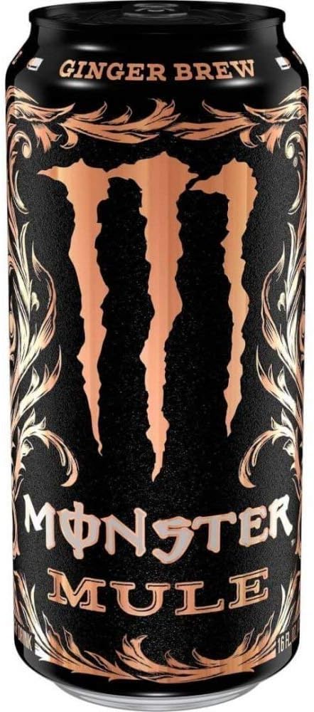 Monster Mule Ginger Brew Energy Drink 500ml