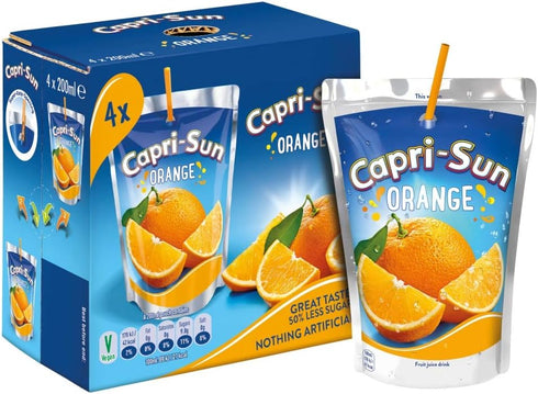 Capri-Sun Orange 4 x 200ml