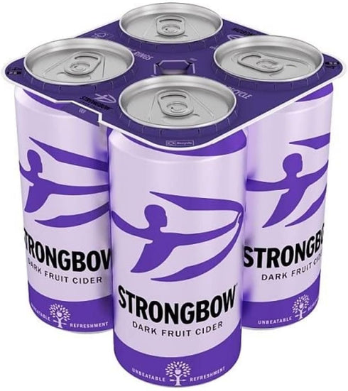 Strongbow Dark Fruit Cider 4 x 440ml Cans