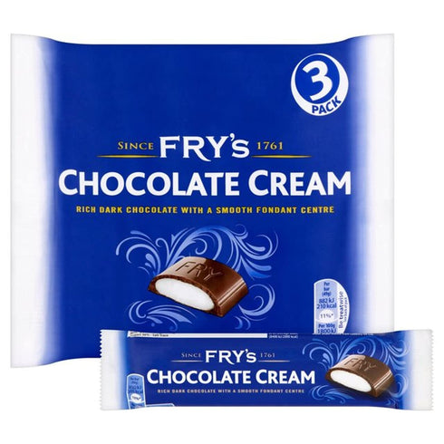 Fry's Chocolate Cream 3 x 49g