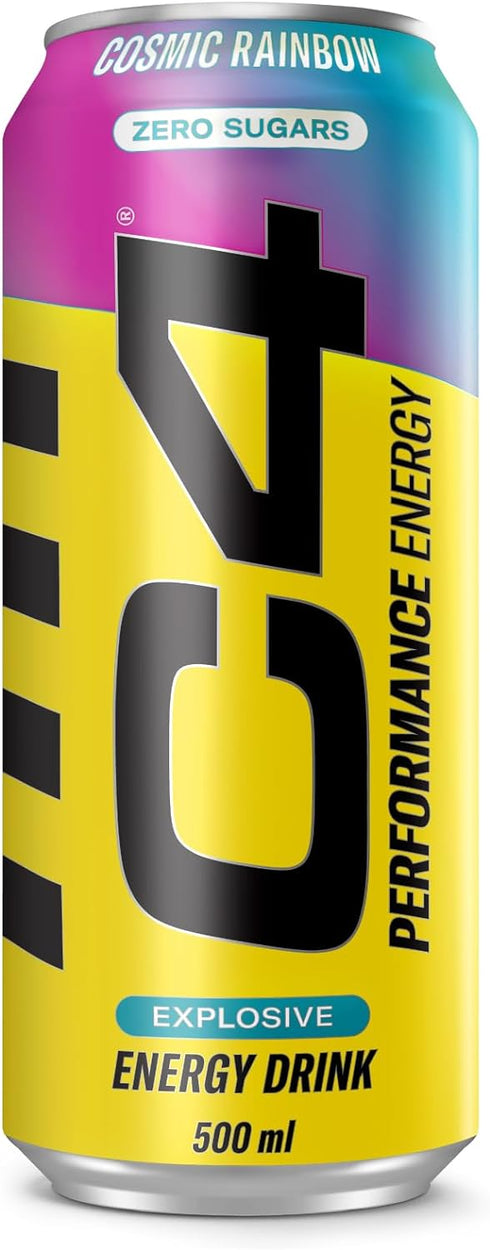 C4 Energy Cosmic Rainbow Zero Sugar 500ml