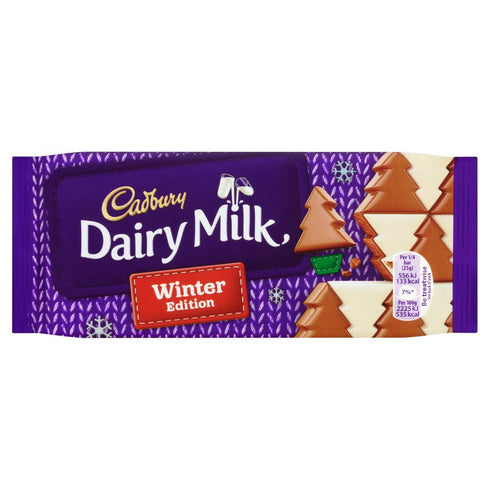 Cadbury Dairy Milk Winter Wonderland Edition Chocolate Bar 100g
