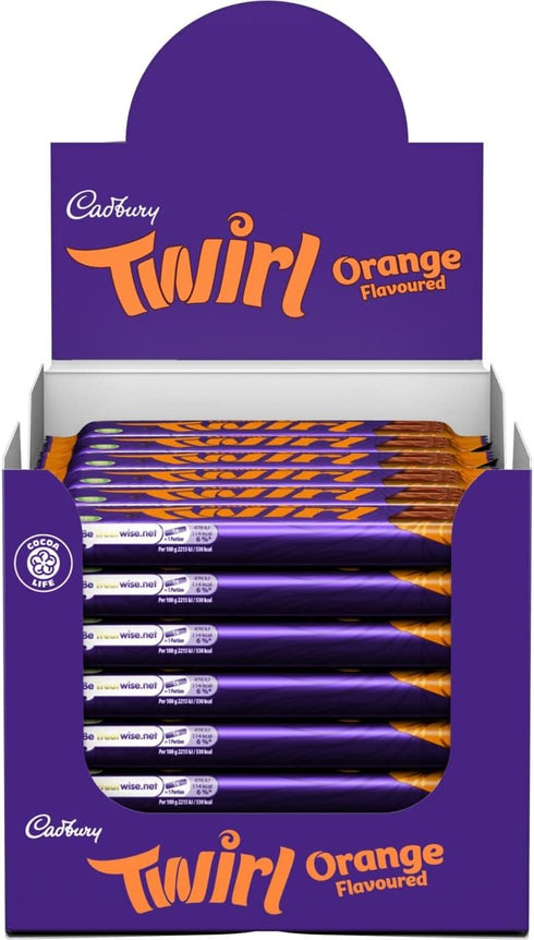 Cadbury Twirl Orange Flavoured Chocolate Bar 3g