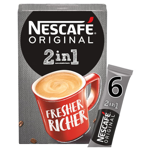 Nescafe Original 2 in 1 6 x 10g