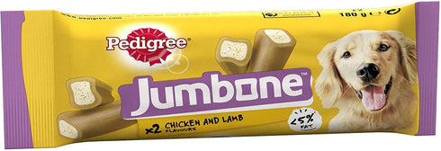 Pedigree Jumbone Medium Dog With Chicken & Lamb 180g