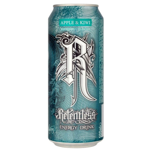 Relentless Apple & Kiwi Energy Drink 500ml