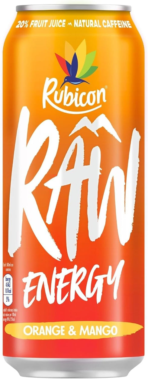 Rubicon Raw Orange Mango 500ml