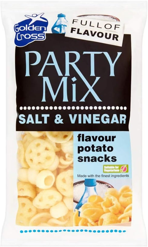 Golden Cross Party Mix Salt & Vinegar 125g