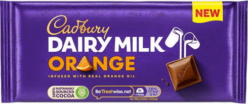 Cadbury Dairy Milk Orange 95g