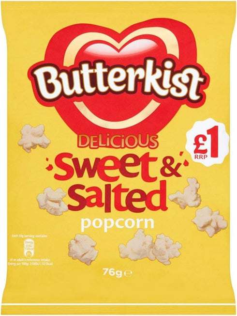 Butterkist Delicious Sweet & Salted Popcorn 70g