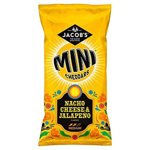 Jacob's Mini Cheddars Nacho Cheese & Jalapeño