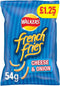 Walkers French Fries Cheese & Onion 54g