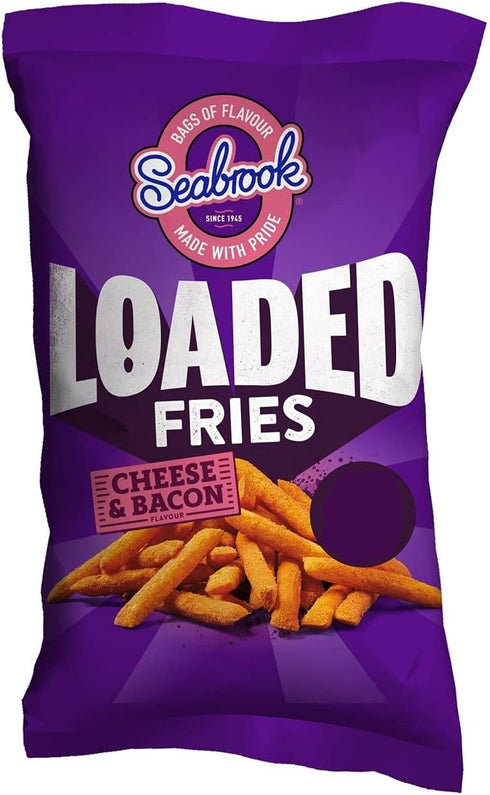 Seabrook Loaded Fries Cheese & Bacon 80g