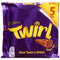Cadbury Twirl Chocolate Bar 5 Pack 107.5g