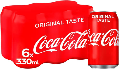 Coca Cola Cans 6 x 330ml