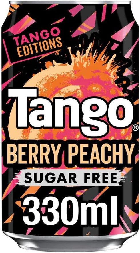 Tango Editions Berry Peachy Sugar Free 330ml