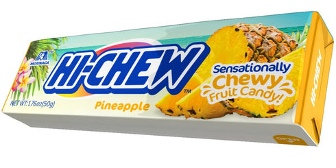 Hi-Chew Pineapple Chew Fruity Cnady 50g