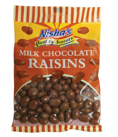 Nisha Milk Chocolate Raisins 110g