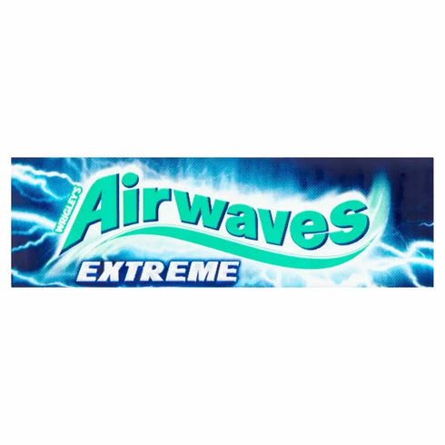 Airwaves Extreme Sugar Free Chewing Gum 10 Pieces 14g