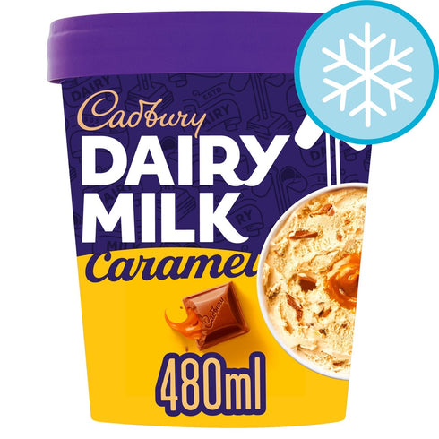 Cadbury Caramel Ice Cream Tub 480ml